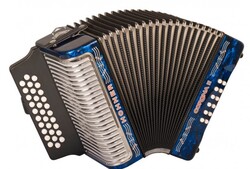 HOHNER Corona II FBbEb dark blue - Ekb-musicmag.ru - аудиовизуальное и сценическое оборудование, акустические материалы