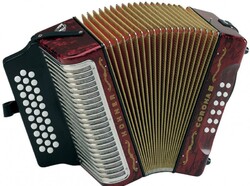 HOHNER Corona III ADG red - Ekb-musicmag.ru - аудиовизуальное и сценическое оборудование, акустические материалы