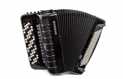 HOHNER MATTIA IV 120 BK gun black (B-Stepped) - Ekb-musicmag.ru - аудиовизуальное и сценическое оборудование, акустические материалы