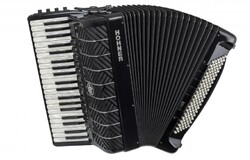 HOHNER MATTIA IV 120 BK gun black - Ekb-musicmag.ru - аудиовизуальное и сценическое оборудование, акустические материалы