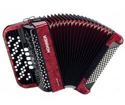 HOHNER Nova III 96 red - Ekb-musicmag.ru - аудиовизуальное и сценическое оборудование, акустические материалы