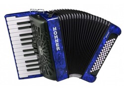 HOHNER Bravo II 60 dark blue - Ekb-musicmag.ru - аудиовизуальное и сценическое оборудование, акустические материалы