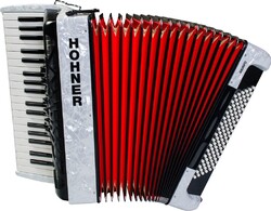 HOHNER Bravo III 96 white - Ekb-musicmag.ru - аудиовизуальное и сценическое оборудование, акустические материалы