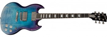 Gibson SG MODERN BLUEBERRY FADE - Ekb-musicmag.ru - аудиовизуальное и сценическое оборудования, акустические материалы