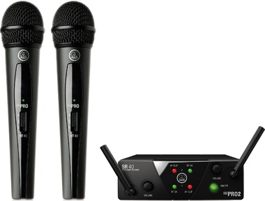 AKG WMS40 Mini2 Vocal Set BD US45A/C (660.700&662.300) - Поставка звукового, светового, видео и сценического оборудования. Аудиовизуальные решения.