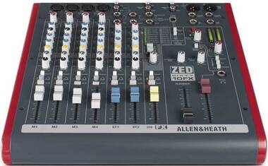 Allen&Heath ZED60-10FX - Поставка звукового, светового, видео и сценического оборудования. Аудиовизуальные решения.