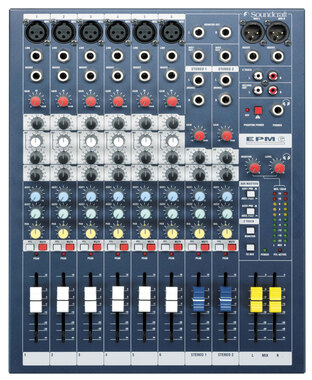 Soundcraft EPM6 - Поставка звукового, светового, видео и сценического оборудования. Аудиовизуальные решения.