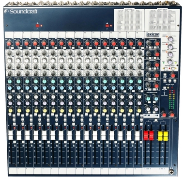 Soundcraft FX16ii - Поставка звукового, светового, видео и сценического оборудования. Аудиовизуальные решения.