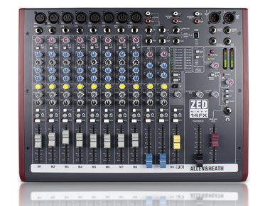 Allen&Heath ZED60-14FX - Поставка звукового, светового, видео и сценического оборудования. Аудиовизуальные решения.