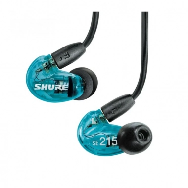 SHURE SE215DYBL+UNI-EFS - Поставка звукового, светового, видео и сценического оборудования. Аудиовизуальные решения.