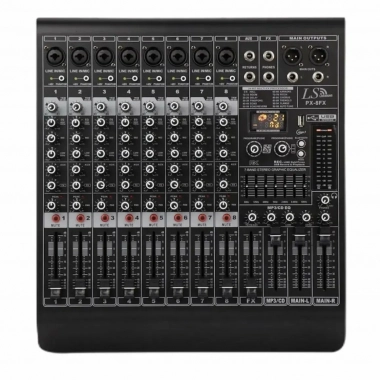 ELARCON PX-8FX - Поставка звукового, светового, видео и сценического оборудования. Аудиовизуальные решения.