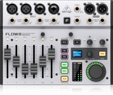 Behringer FLOW 8 - Поставка звукового, светового, видео и сценического оборудования. Аудиовизуальные решения.