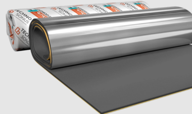 Мембрана Звукоизол ФЛЕКС АЛ (2,5м x 1м x 12мм) 2,5м2 - Поставка звукового, светового, видео и сценического оборудования. Аудиовизуальные решения.