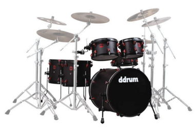 DDrum HYBRID 6 BLK RED - Поставка звукового, светового, видео и сценического оборудования. Аудиовизуальные решения.