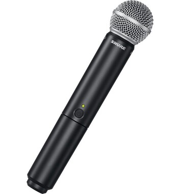 Shure BLX2/SM58 M17 662-686 MHz - Поставка звукового, светового, видео и сценического оборудования. Аудиовизуальные решения.