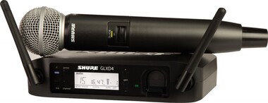 Shure GLXD24E/SM58 Z2 2.4 GHz - Поставка звукового, светового, видео и сценического оборудования. Аудиовизуальные решения.