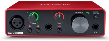 Focusrite Scarlett Solo 3rd Gen - Поставка звукового, светового, видео и сценического оборудования. Аудиовизуальные решения.