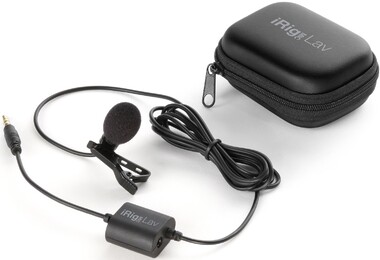 IK Multimedia iRig Mic Lav - Поставка звукового, светового, видео и сценического оборудования. Аудиовизуальные решения.