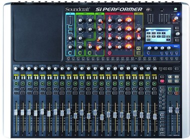 Soundcraft Si Performer 2 - Поставка звукового, светового, видео и сценического оборудования. Аудиовизуальные решения.