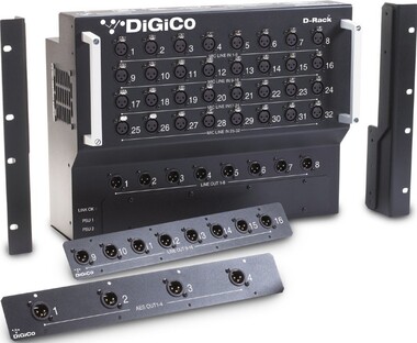 DiGiCo X-D-RACK-1 - Поставка звукового, светового, видео и сценического оборудования. Аудиовизуальные решения.