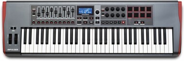 Novation Impulse 61 - Поставка звукового, светового, видео и сценического оборудования. Аудиовизуальные решения.