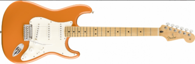 Fender PLAYER Stratocaster MN Capri Orange - Поставка звукового, светового, видео и сценического оборудования. Аудиовизуальные решения.