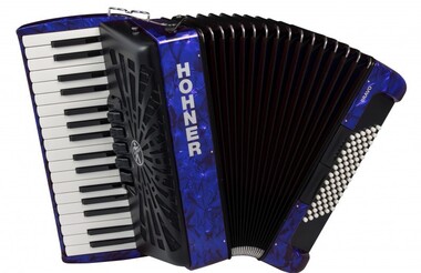 HOHNER Bravo III 72 dark blue - Поставка звукового, светового, видео и сценического оборудования. Аудиовизуальные решения.