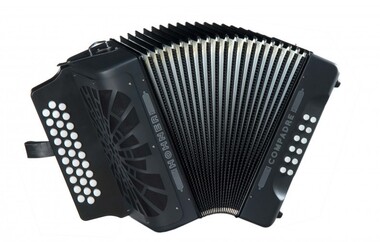 HOHNER Compadre GCF black - Поставка звукового, светового, видео и сценического оборудования. Аудиовизуальные решения.