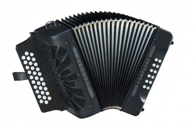 HOHNER Compadre FBbEb black - Поставка звукового, светового, видео и сценического оборудования. Аудиовизуальные решения.