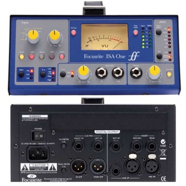 Focusrite Pro ISA One Analogue - Поставка звукового, светового, видео и сценического оборудования. Аудиовизуальные решения.