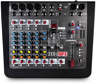 Allen&Heath ZED i 10FX - Поставка звукового, светового, видео и сценического оборудования. Аудиовизуальные решения.