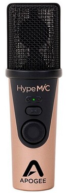 Apogee HypeMiC USB - Поставка звукового, светового, видео и сценического оборудования. Аудиовизуальные решения.