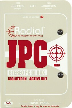 Radial JPC - Поставка звукового, светового, видео и сценического оборудования. Аудиовизуальные решения.