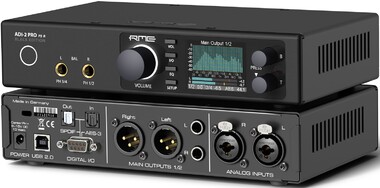 RME ADI-2 PRO FS R BE - Поставка звукового, светового, видео и сценического оборудования. Аудиовизуальные решения.