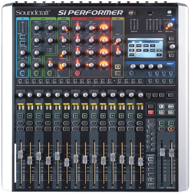 Soundcraft Si Performer 1 - Поставка звукового, светового, видео и сценического оборудования. Аудиовизуальные решения.