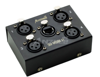 Anzhee SBox RJ45 DMX 4-F - Ekb-musicmag.ru - аудиовизуальное и сценическое оборудование, акустические материалы